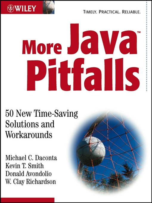 Title details for More Java Pitfalls by Michael C. Daconta - Available